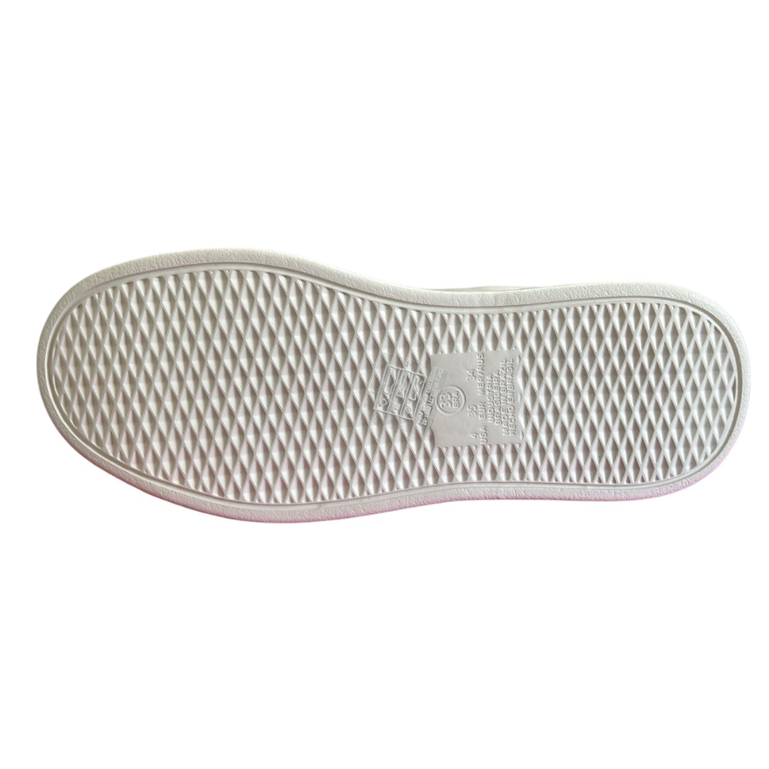 Tênis Feminino Moleca Napa Turim Branco/Verde 4