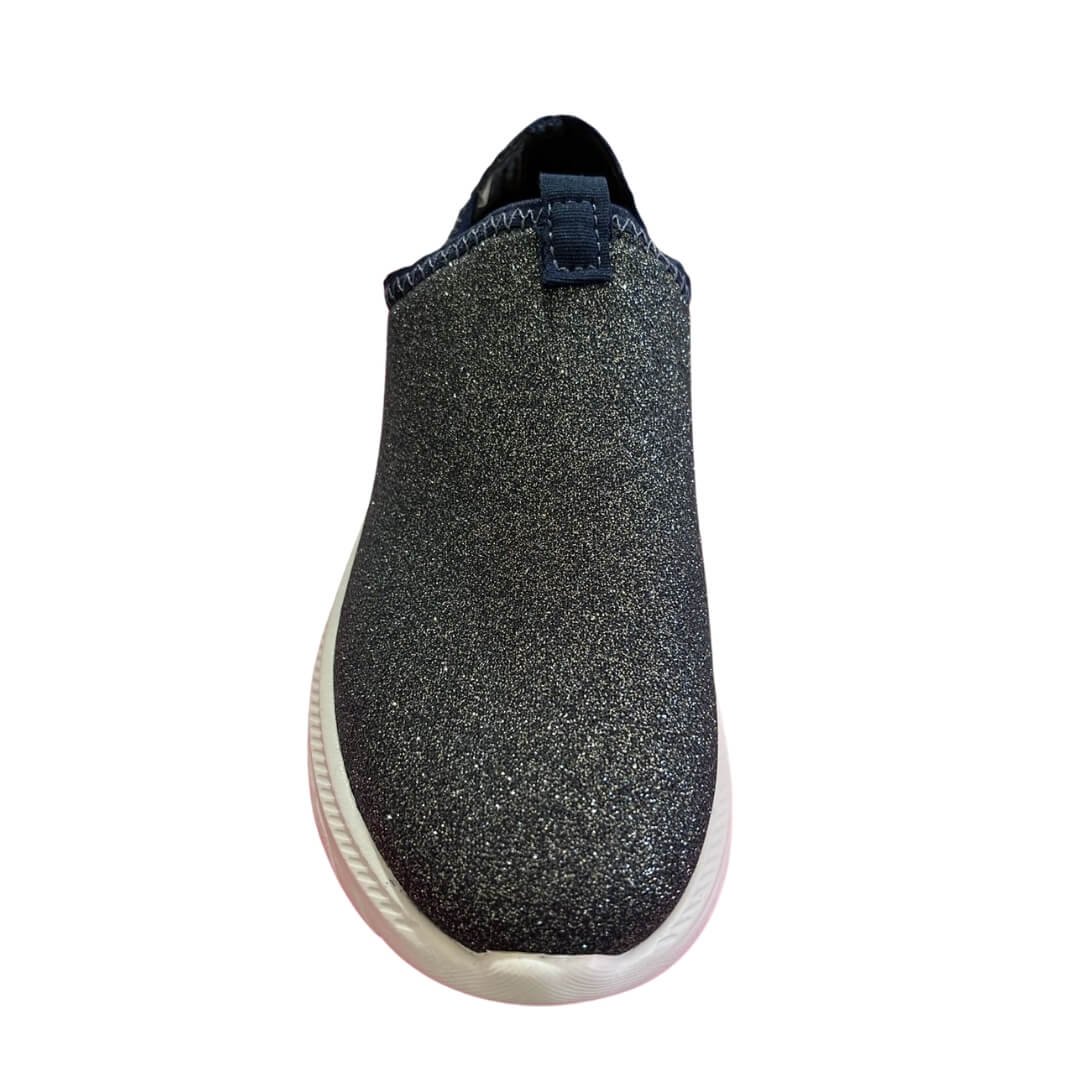 Tenis Infantil Menina Molekinha 2584.100 Slip-On Azul Marinho 2
