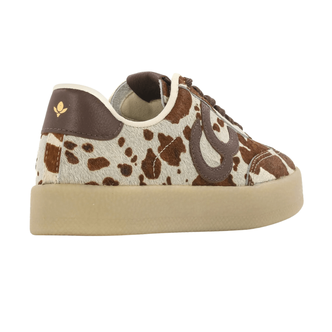 Tenis Feminino Cravo E Canela 3215.2052cc_20 Cow Animal Print 2