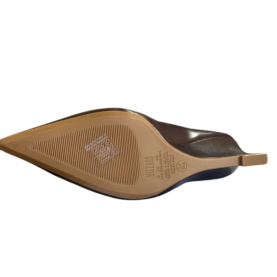 Scarpin Feminino Vizzano 1483.100 Napa Garda Marrom 3
