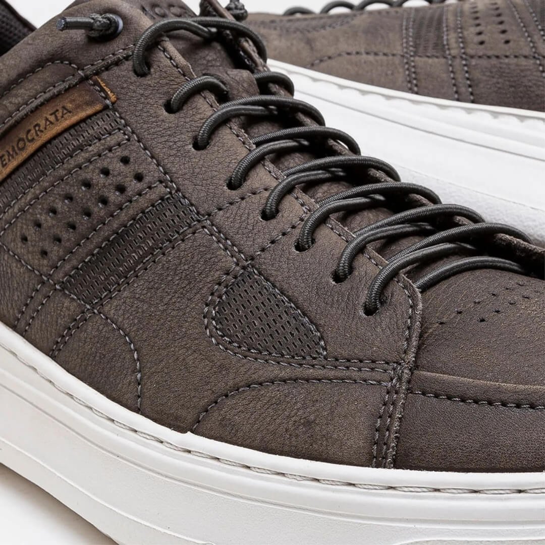 Tênis Masculino Democrata 526101-004 Joe Ultra Light Marrom 3