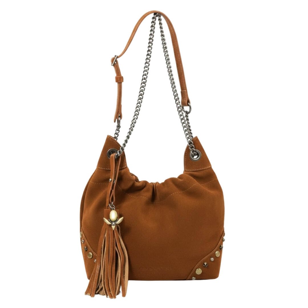Bolsa Feminina Cravo E Canela 4107 Hobo Alice