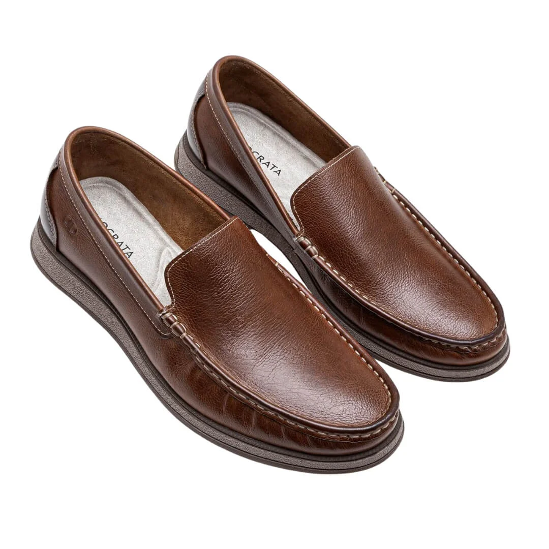 Mocassim Masculino Democrata 252301-002 Nash Marrom 2