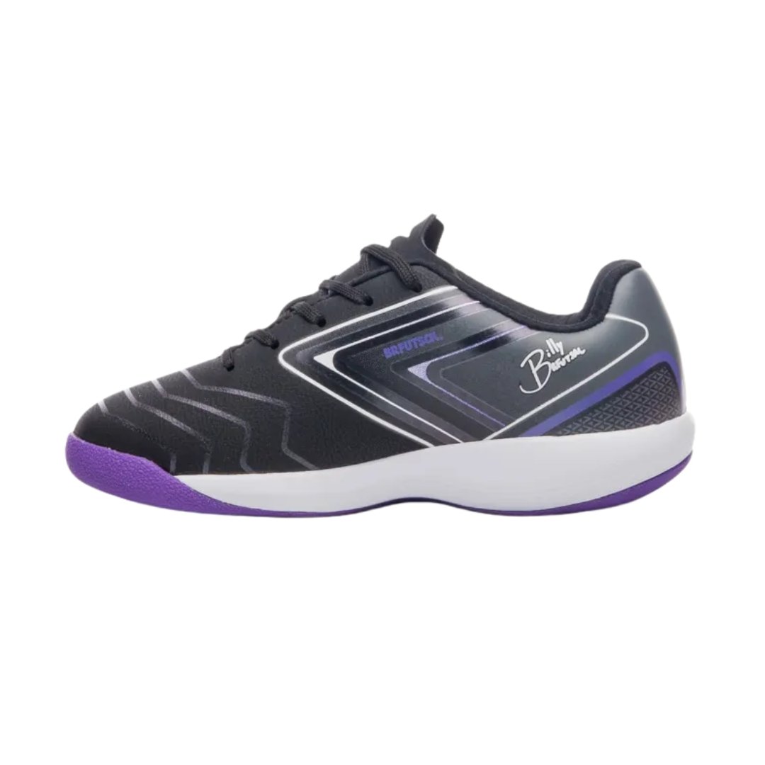 Chuteira Infantil Futsal Umbro 1372568 Pro 5 Jr Billy Brfut Preto/Roxo 2