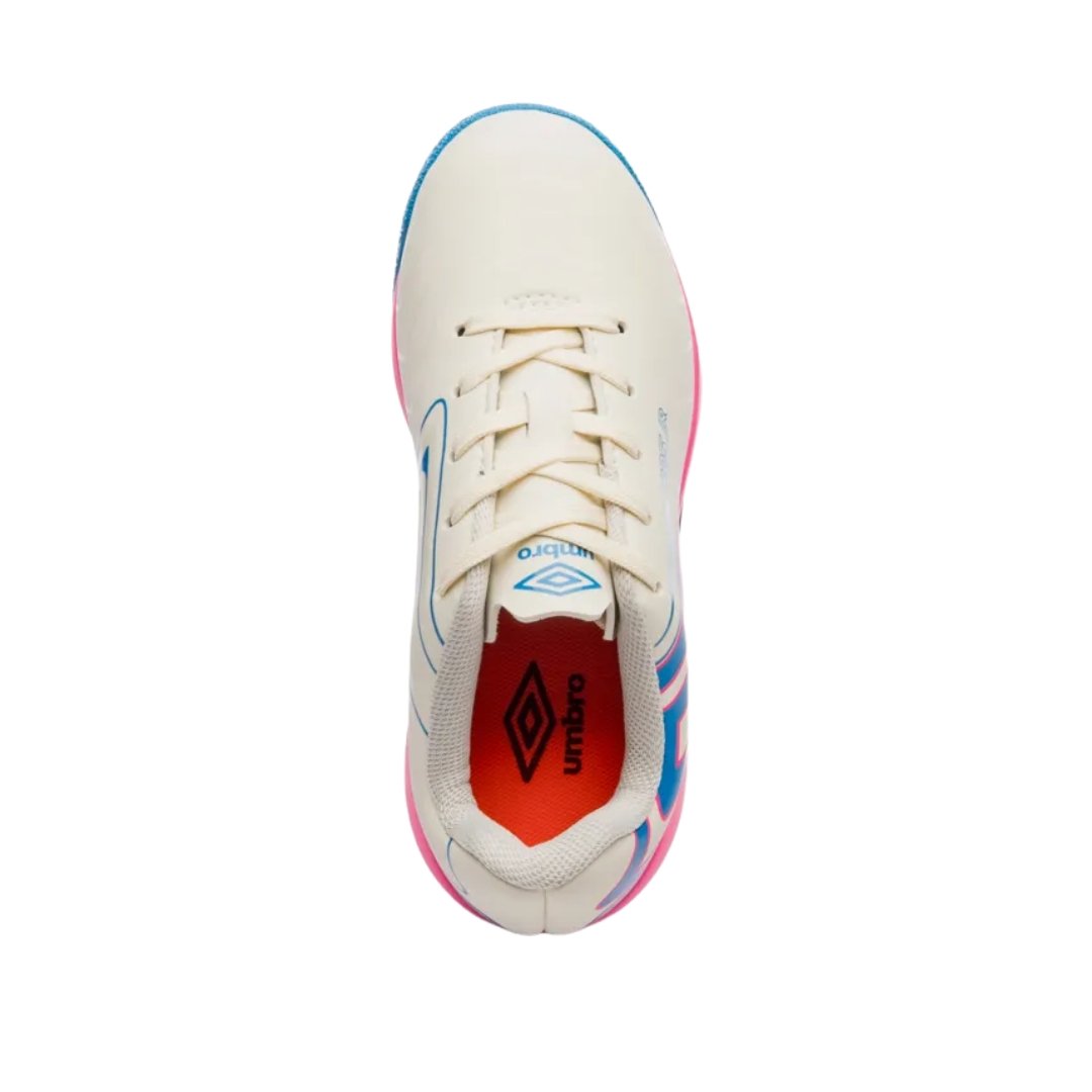 Chuteira Infantil Umbro 1336450 Futsal Pro 5 Jr Branco 4