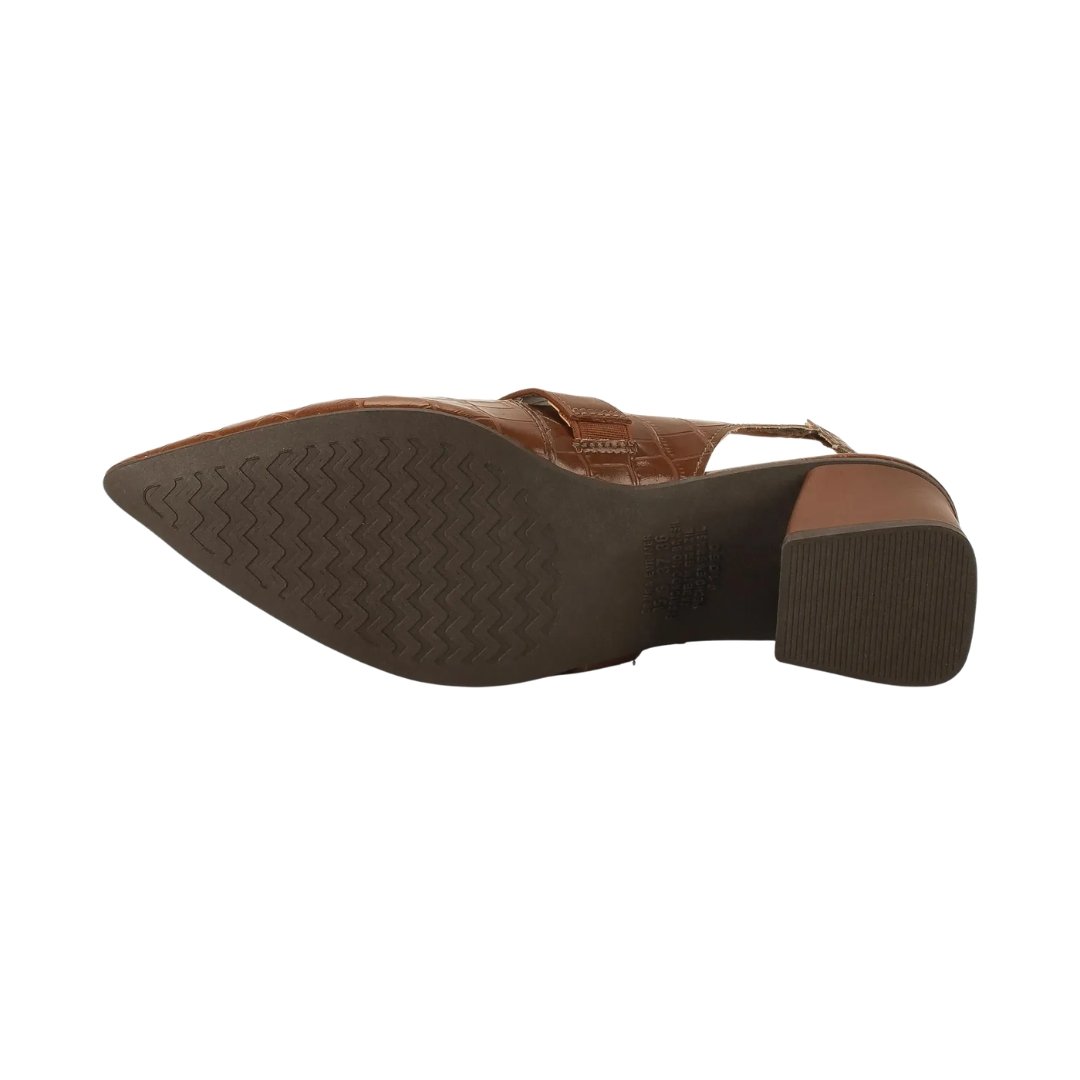 Slingback Mississipi J1151 Vivacius Nogueira Marrom 5