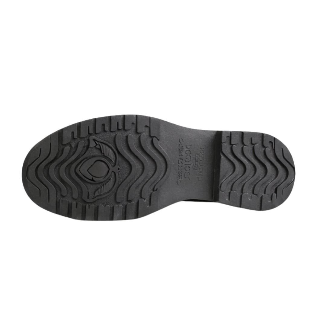 Bota Coturno Feminina Cravo E Canela Marrom/Vermelho 5