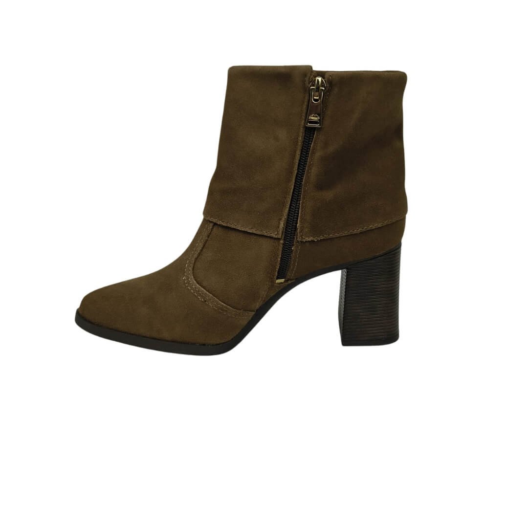 Bota Feminina Dakota D2381 Camurça Arbo Marrom 2