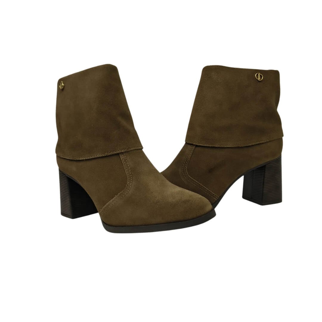 Bota Feminina Dakota D2381 Camurça Arbo Marrom 4