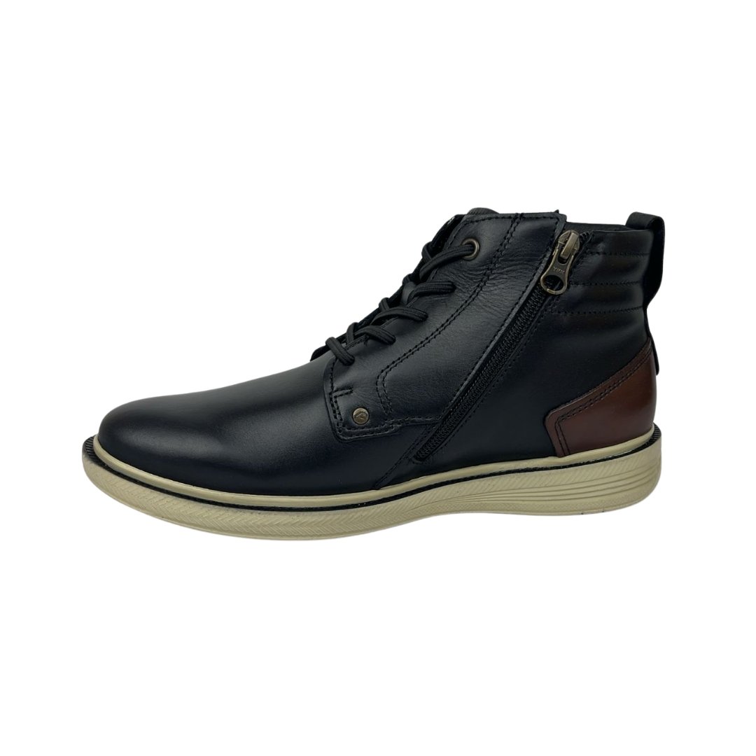 Bota Masculina Pegada 126114-03 Stretch Preto Preto/Pinhão 2