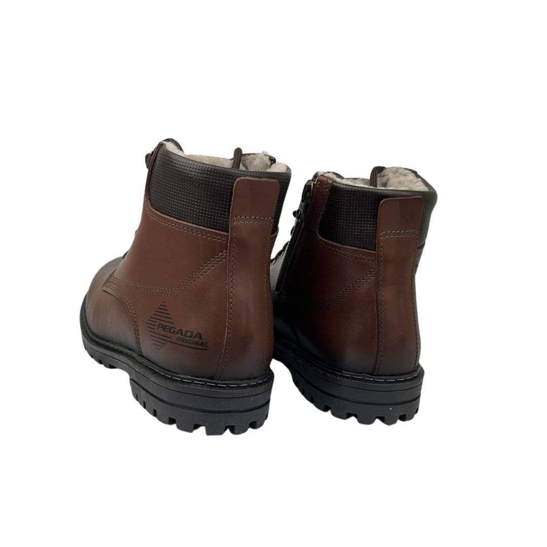 Bota Masculina Pegada 181591-01 Anilina Pinhao Marrom 2