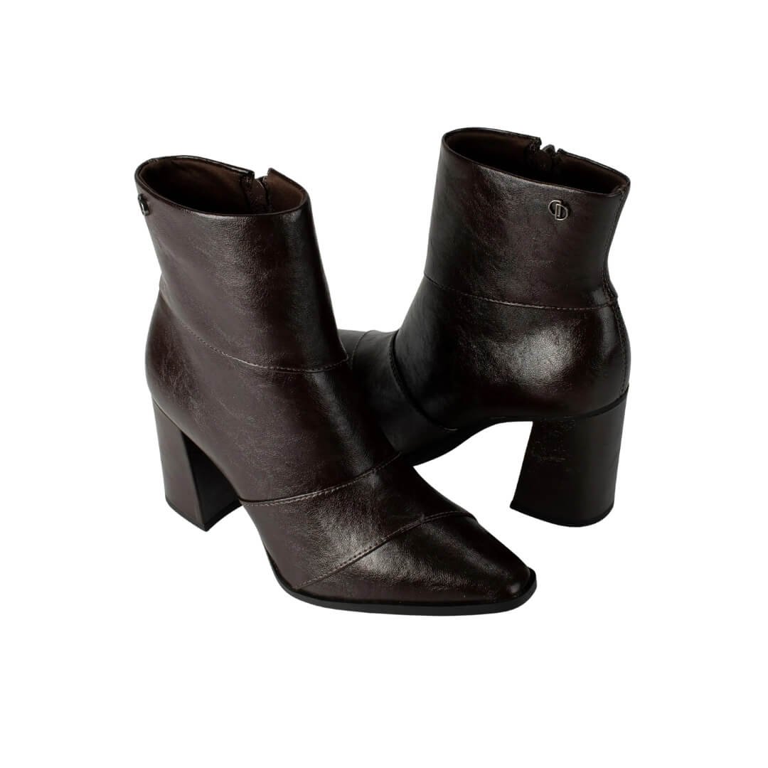 Bota Feminina Dakota D2391 Stiletto Marrom 4