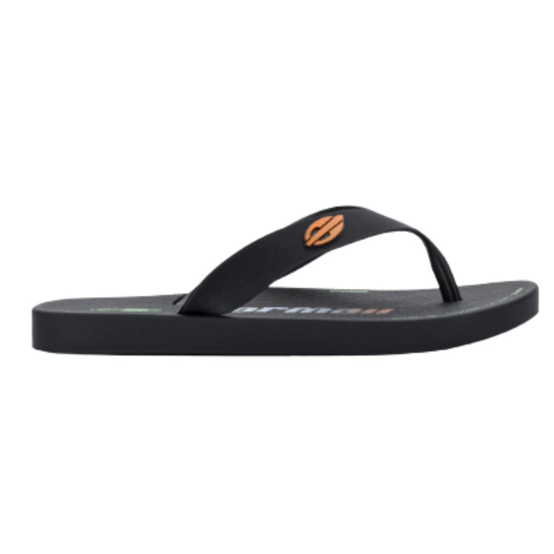 Chinelo Mormaii 12193bw451 Infantil Preto Tropical