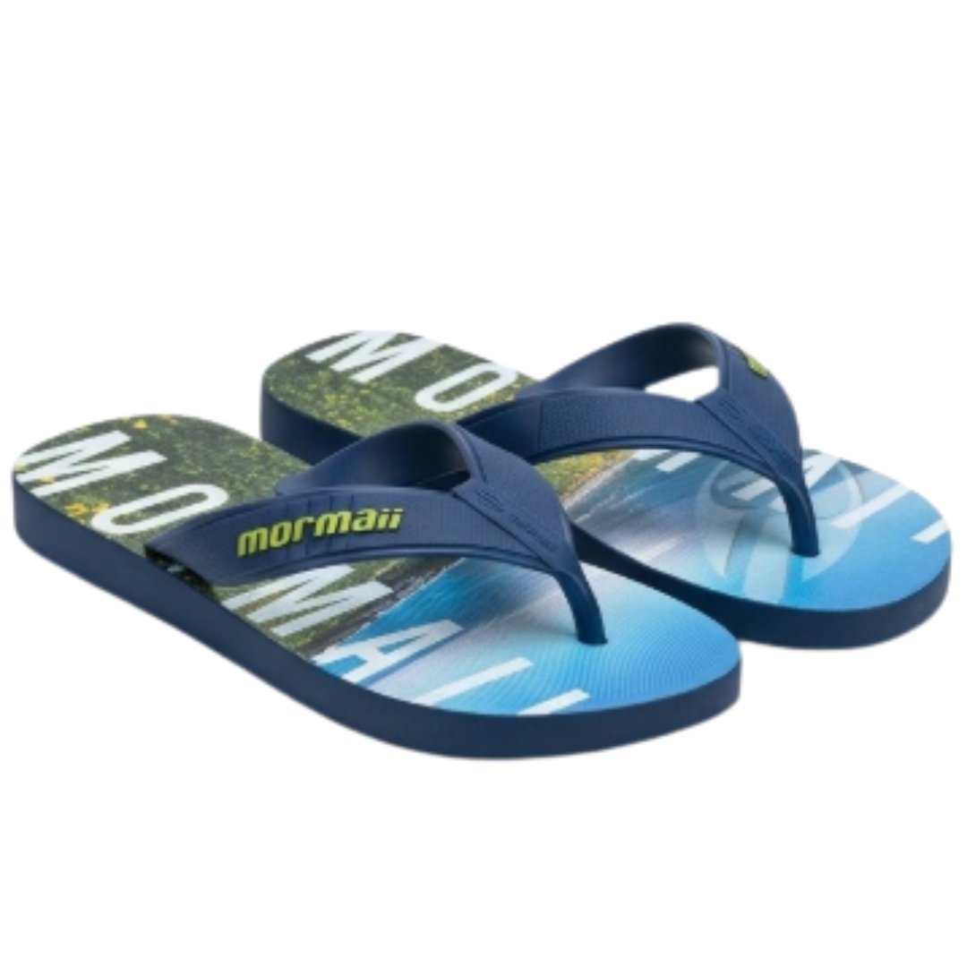 Chinelo Mormaii 10591br390 Tropical Azul 2