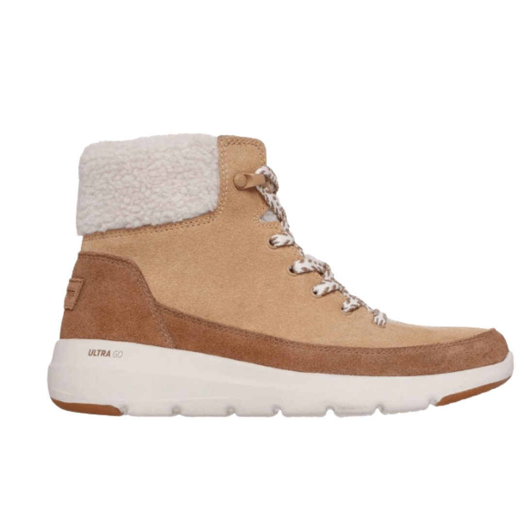Bota Feminina Skechers 144202/Tpe Glacial Ultra
