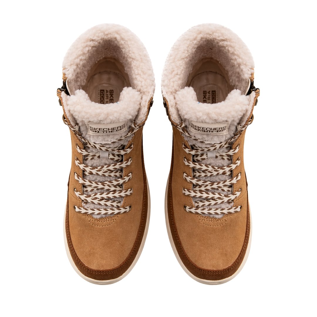 Bota Feminina Skechers 144202/Tpe Glacial Ultra Marrom 3