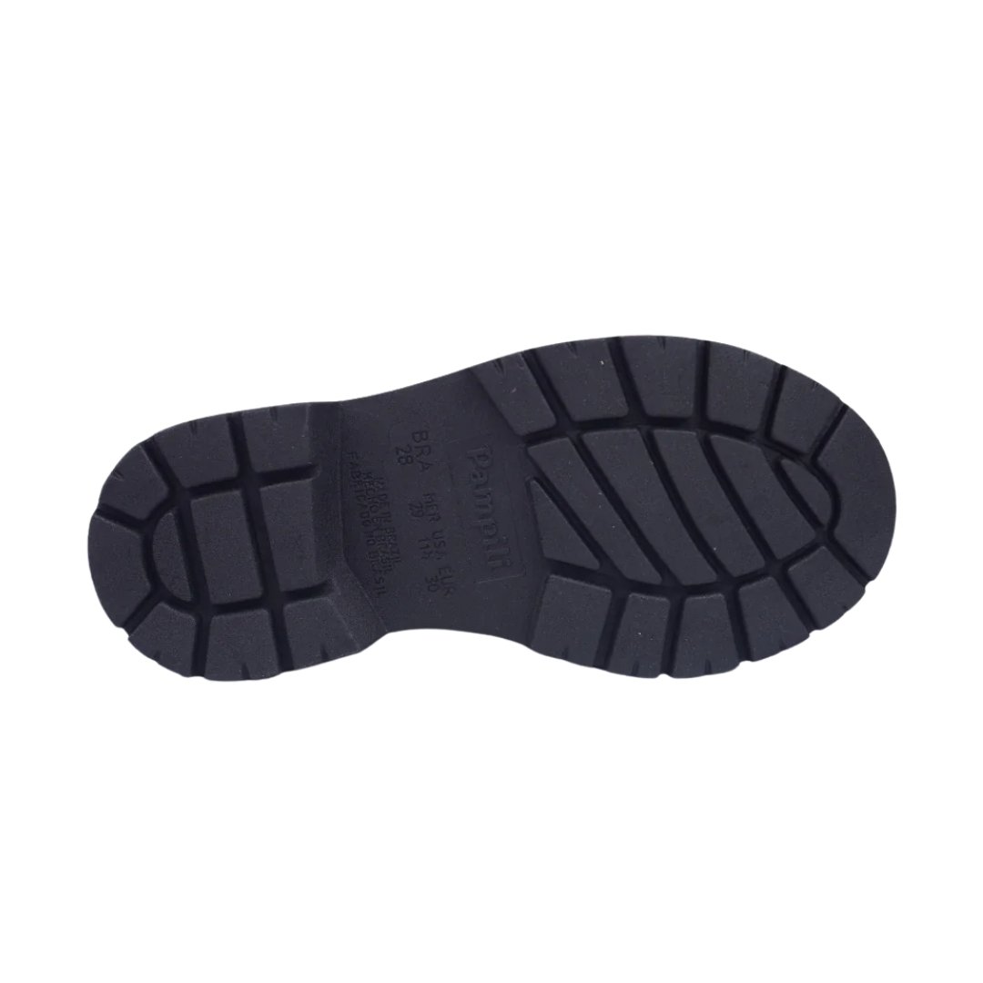 Bota Pampili 681.043 Duda Corrente Preto/Prata 4