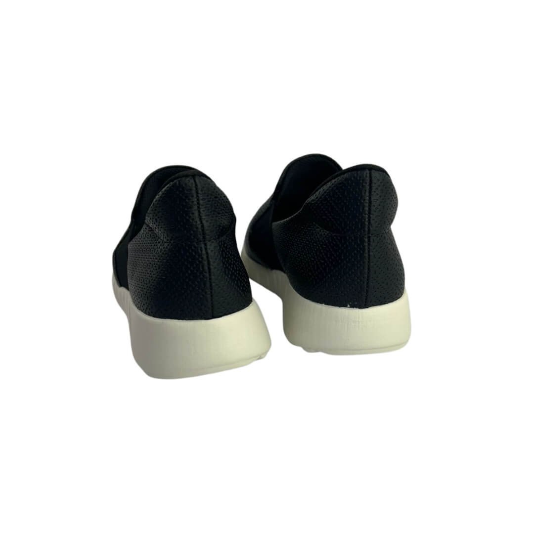Tênis Feminino Piccadilly 970120-6 Fabi Rasteira Napa Stretch Preto 3