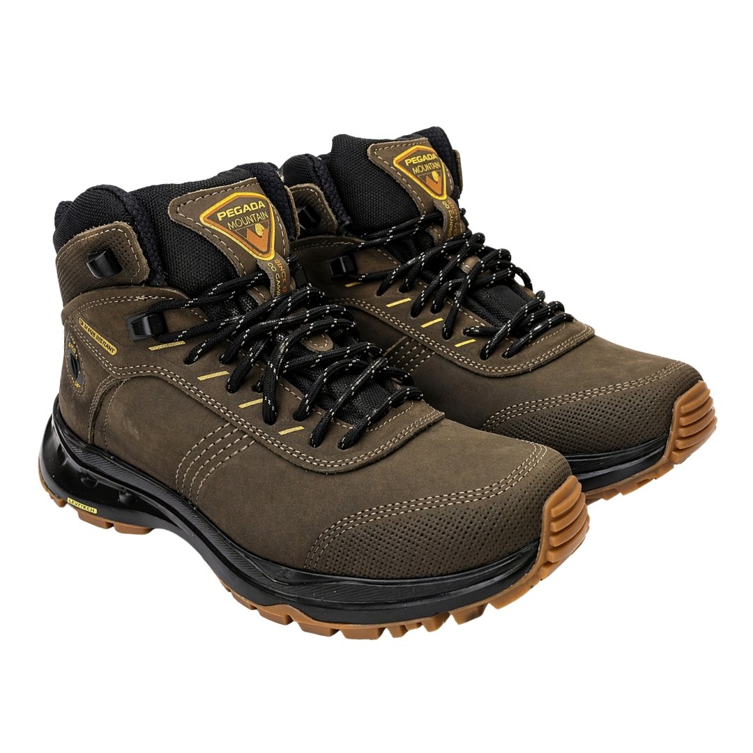 Bota Masculina Pegada 150409-06 Nobuck Dark Marrom 3