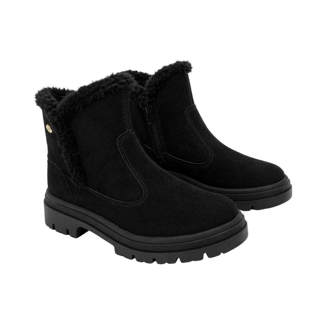 Bota Feminina Moleca 5344.308 Camurcao Preto 3