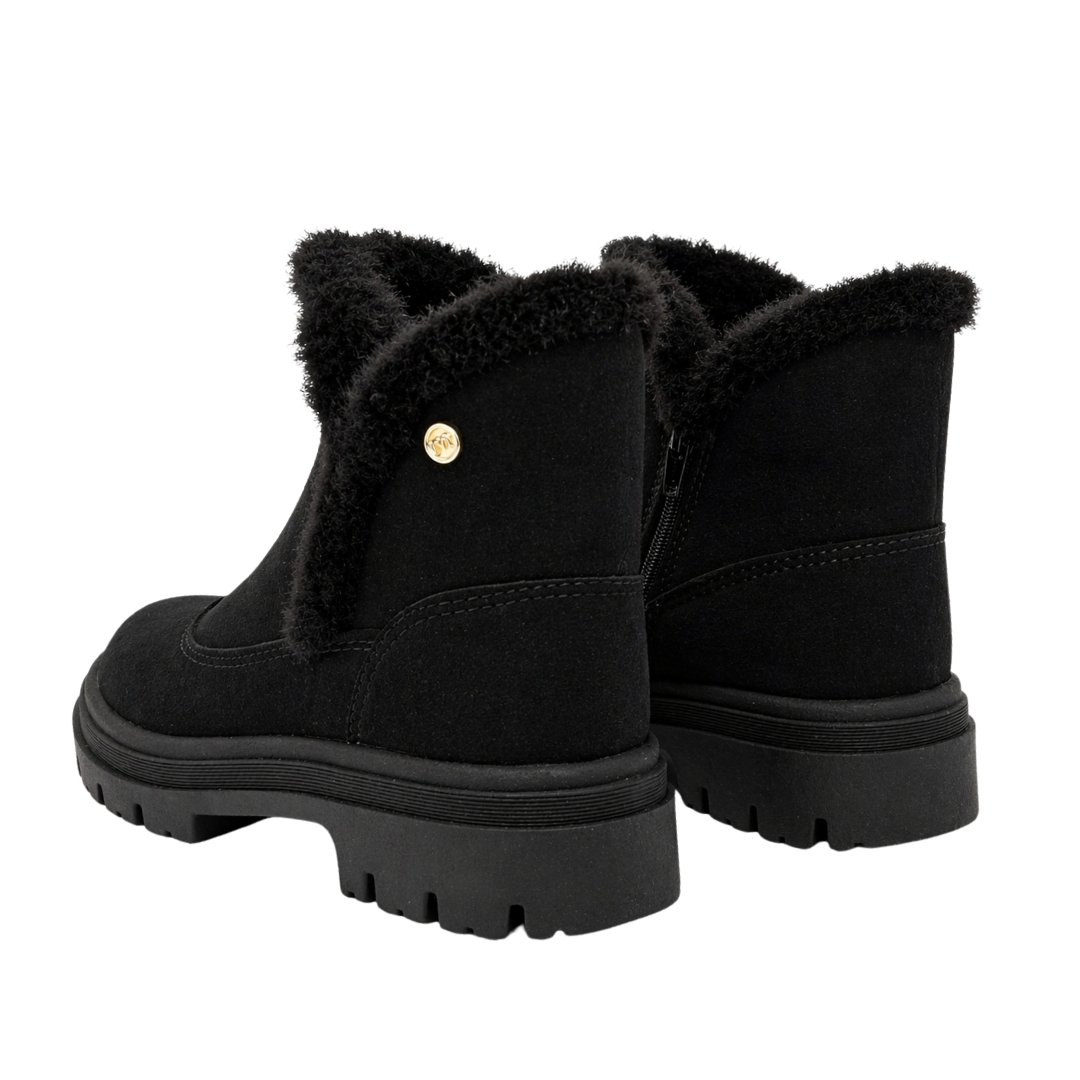 Bota Feminina Moleca 5344.308 Camurcao Preto 4