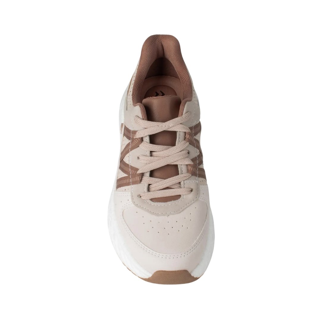 Tênis Feminino Dakota D2231 Sneaker Branco/Bege 4