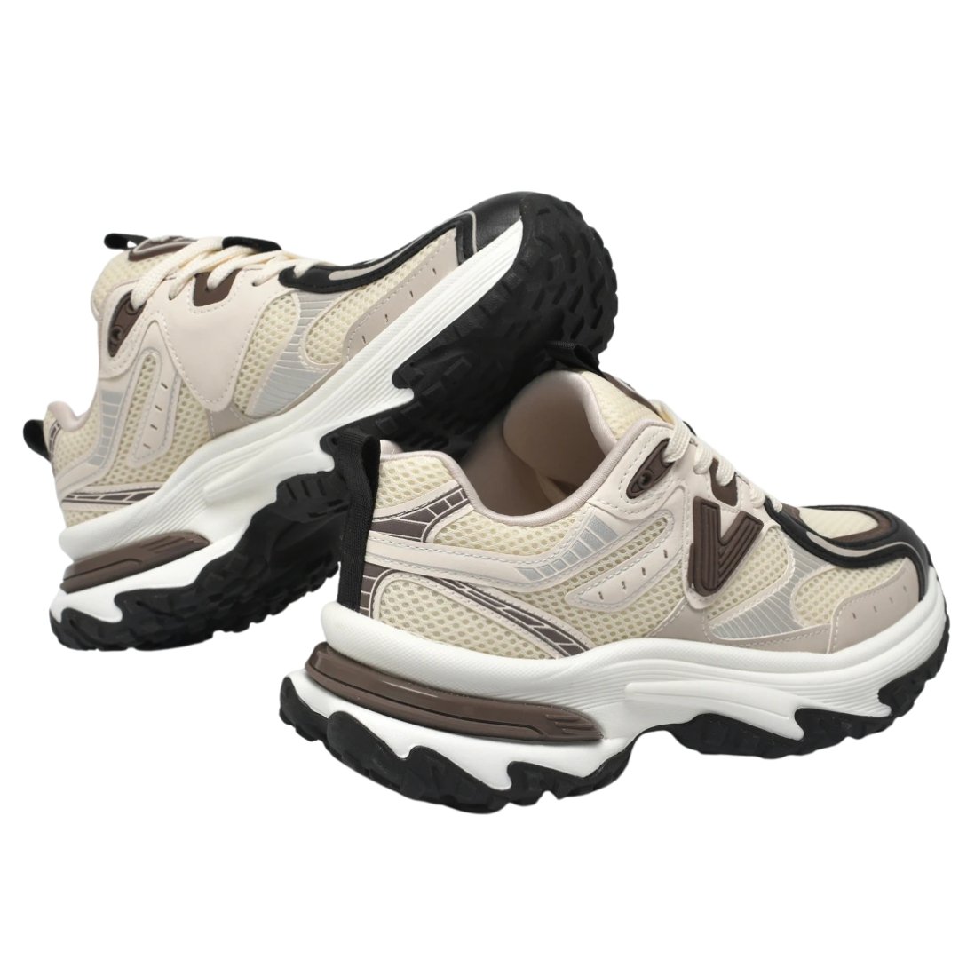 Tênis Feminino Via Marte Esportivo Branco/Preto 3