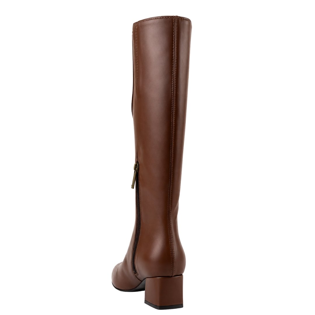 Bota Feminina Cravo E Canela 3323.2278 New Calf Marrom 3