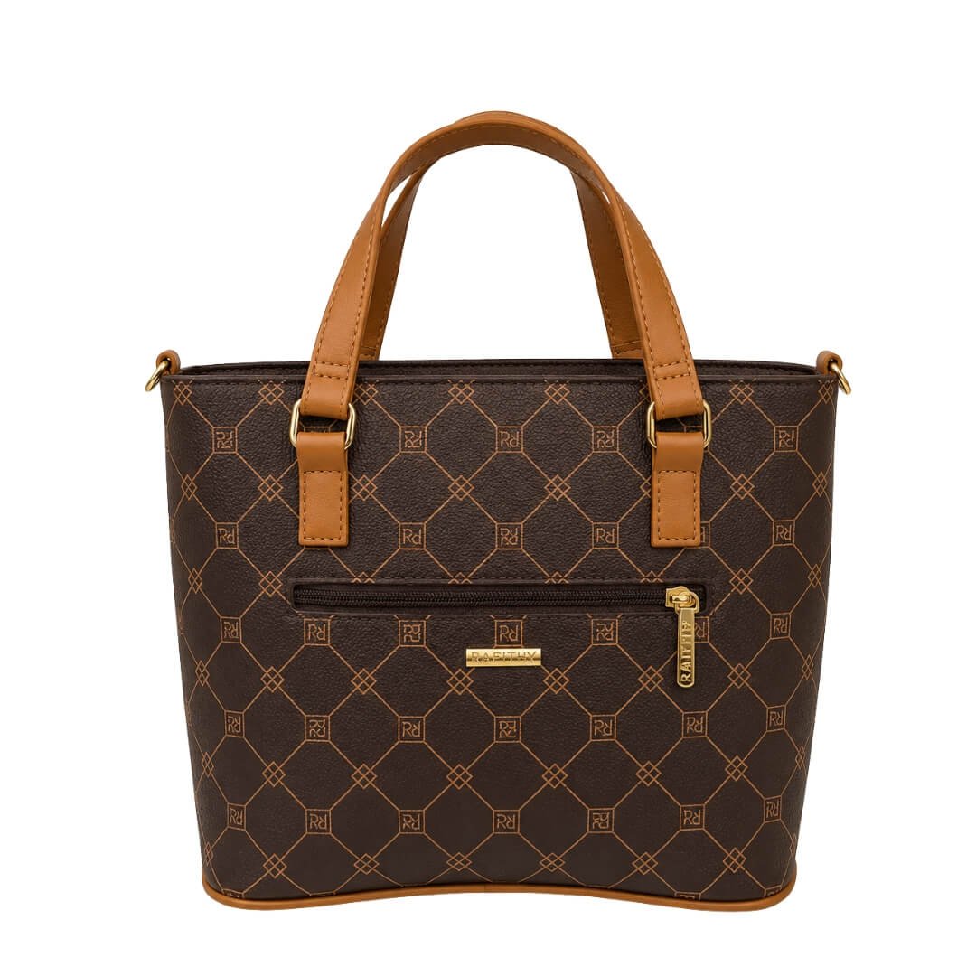 Bolsa Feminina Rafitthy 28.26132a Tote Marrom 2
