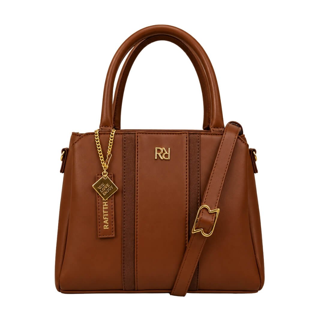 Bolsa Feminina Rafitthy 28.26135a Satchel Marrom 2