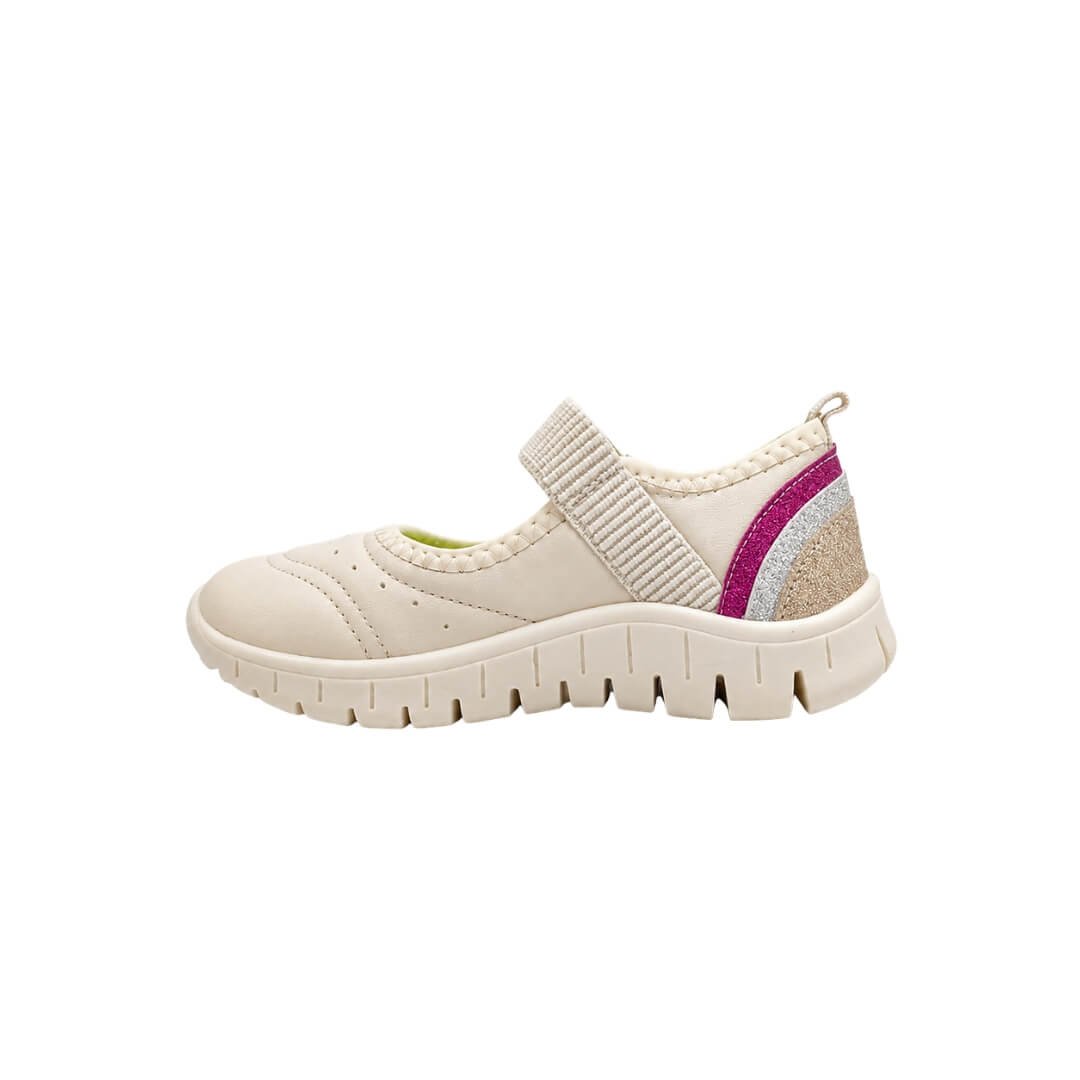 Tênis Sapatilha Infantil Menina Novope 11001003 Branco 2