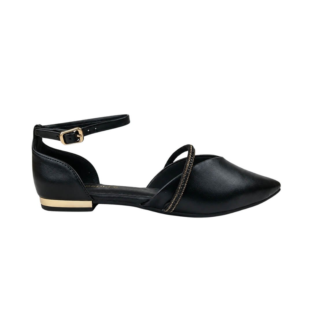 Sapatilha Feminina Bebecê T2019 com Strass