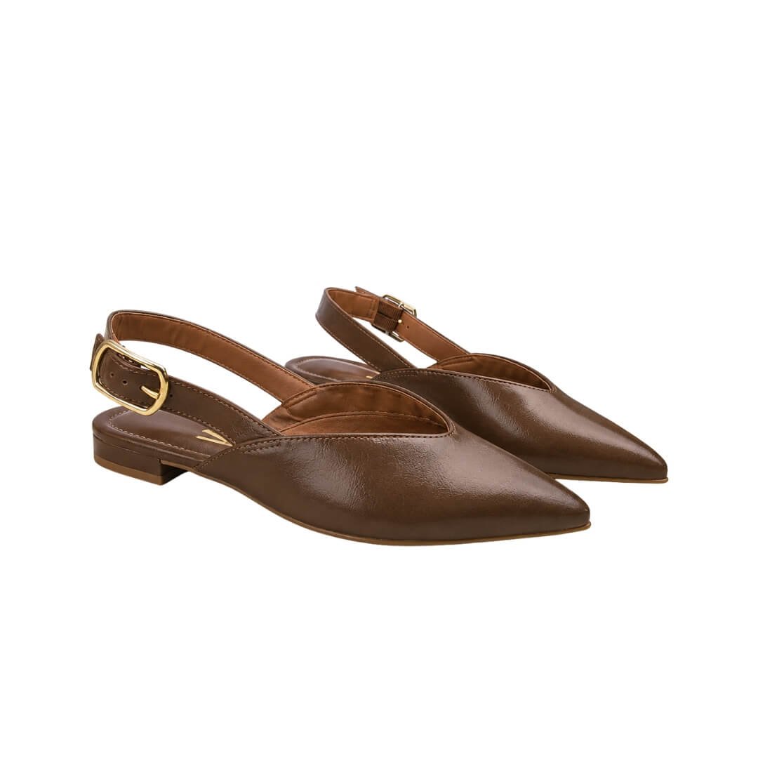 Sapatilha Feminina Vizzano 1206.1016 Napa Imperiale Marrom 4