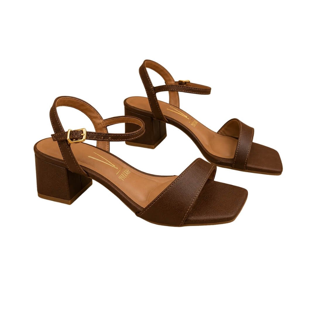 Sandália Feminina Vizzano 6579.100 Napa Antique Marrom 3