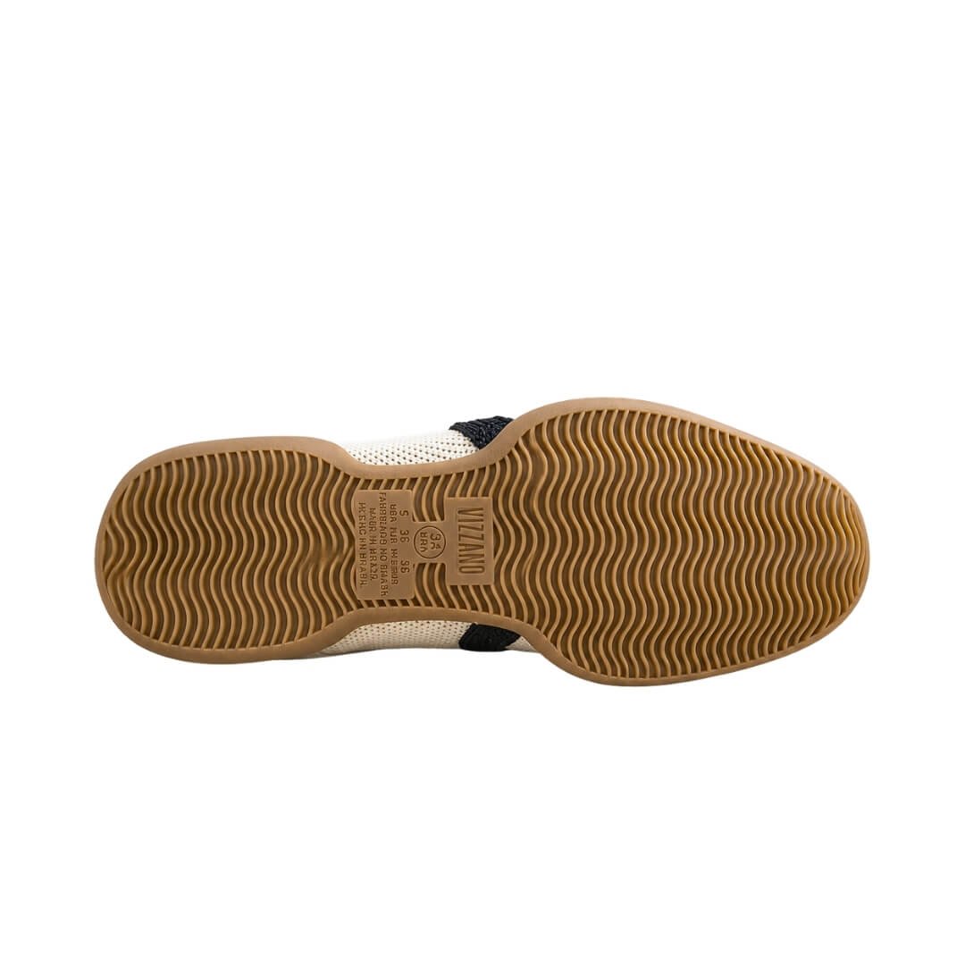 Tênis Feminino Vizzano 1492.102 Knit Prime Branco/Preto 3