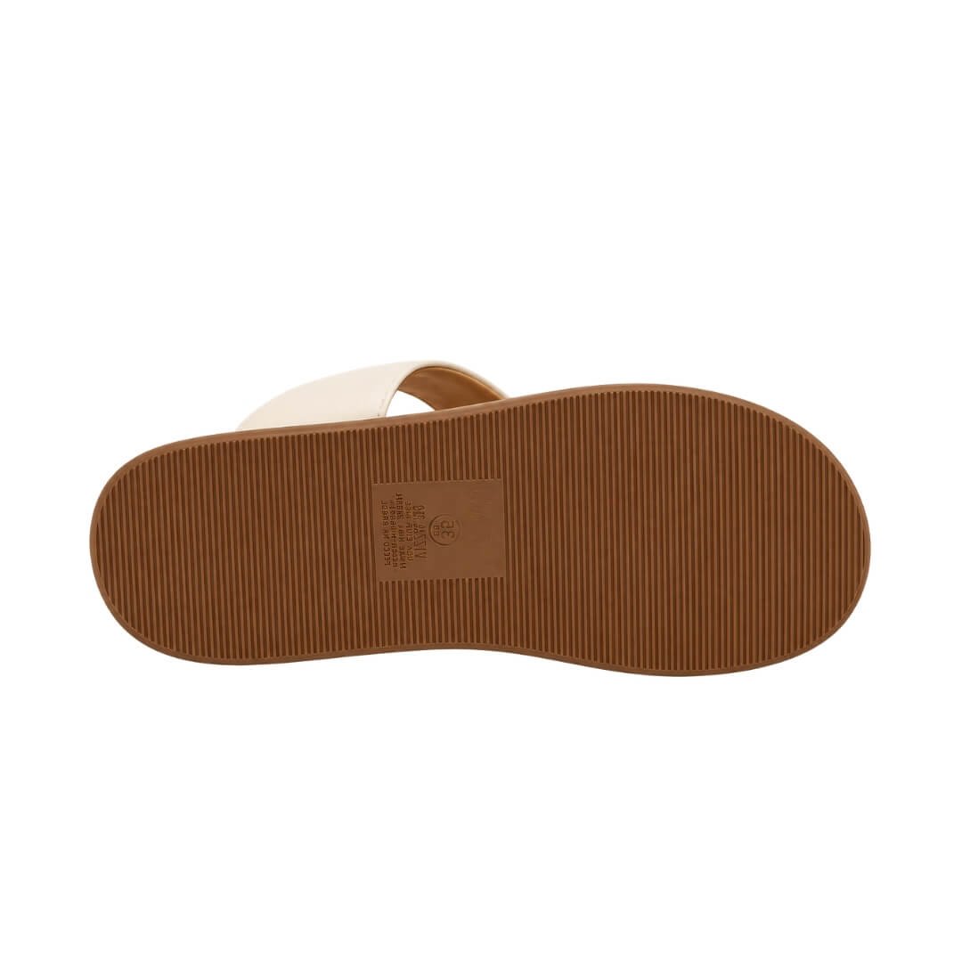 Chinelo Feminino Vizzano 6584.101 Napa Pele Strech Branco 3