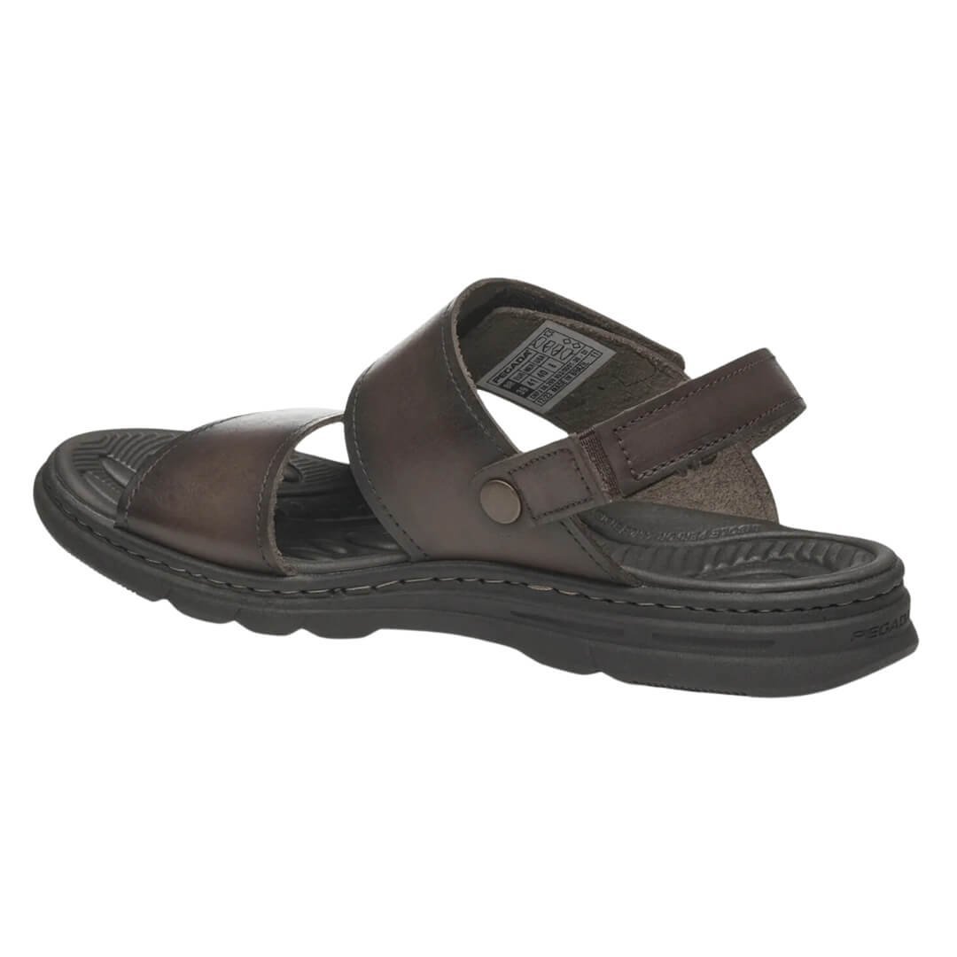 Sandália Masculina Pegada 134203-02 Anilina Marrom 2
