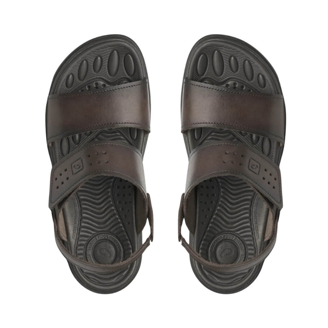 Sandália Masculina Pegada 134203-02 Anilina Marrom 3