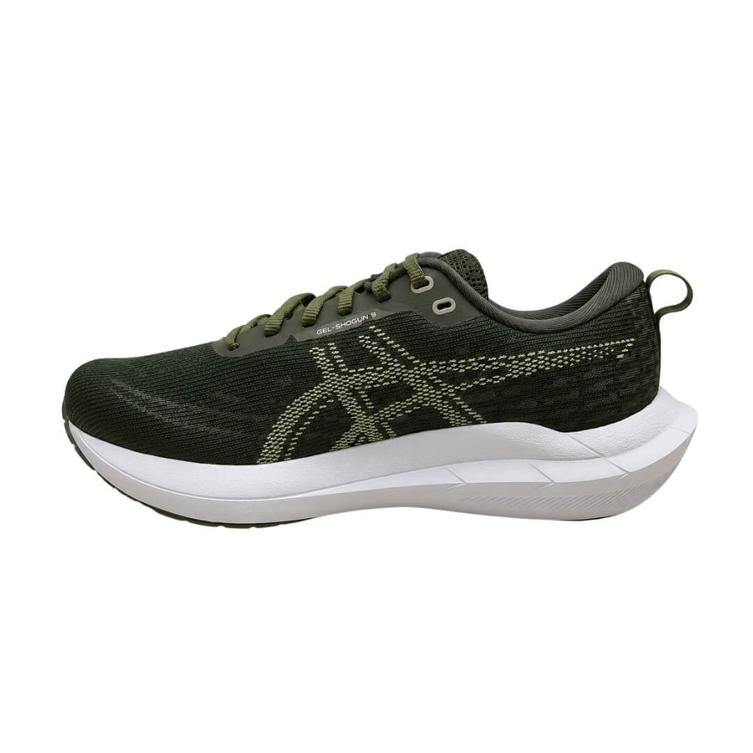 Tênis Masculino Asics 1011c357.200 Gel Shogun 9 Verde 2