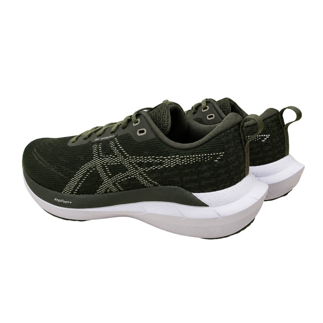 Tênis Masculino Asics 1011c357.200 Gel Shogun 9 Verde 5