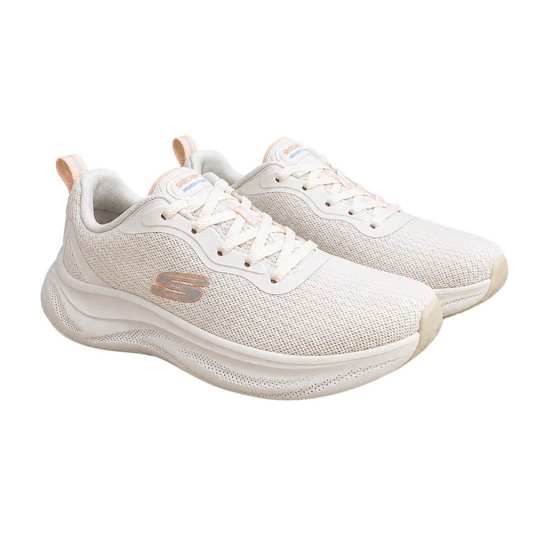 Tênis Feminino Skechers 896540br Skech Cloud Branco 4