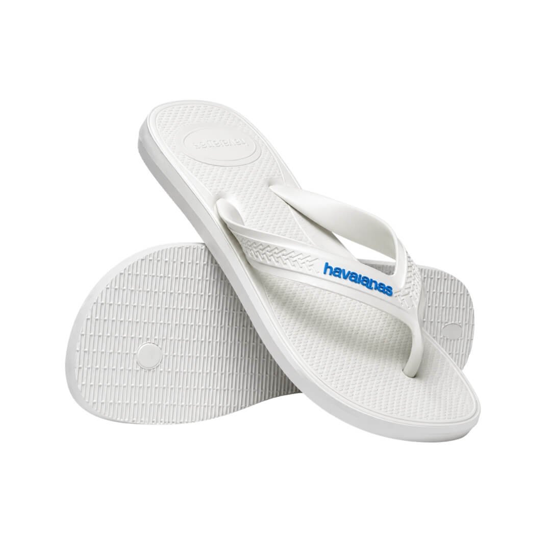 Sandália Masculina Havaianas Top Max Comf Fc Branco/Azul 2