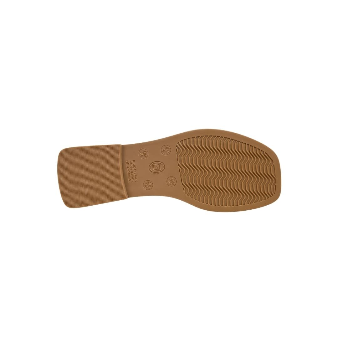 Sandália Feminina Bottero 381707 Couro Atanado Bege 4