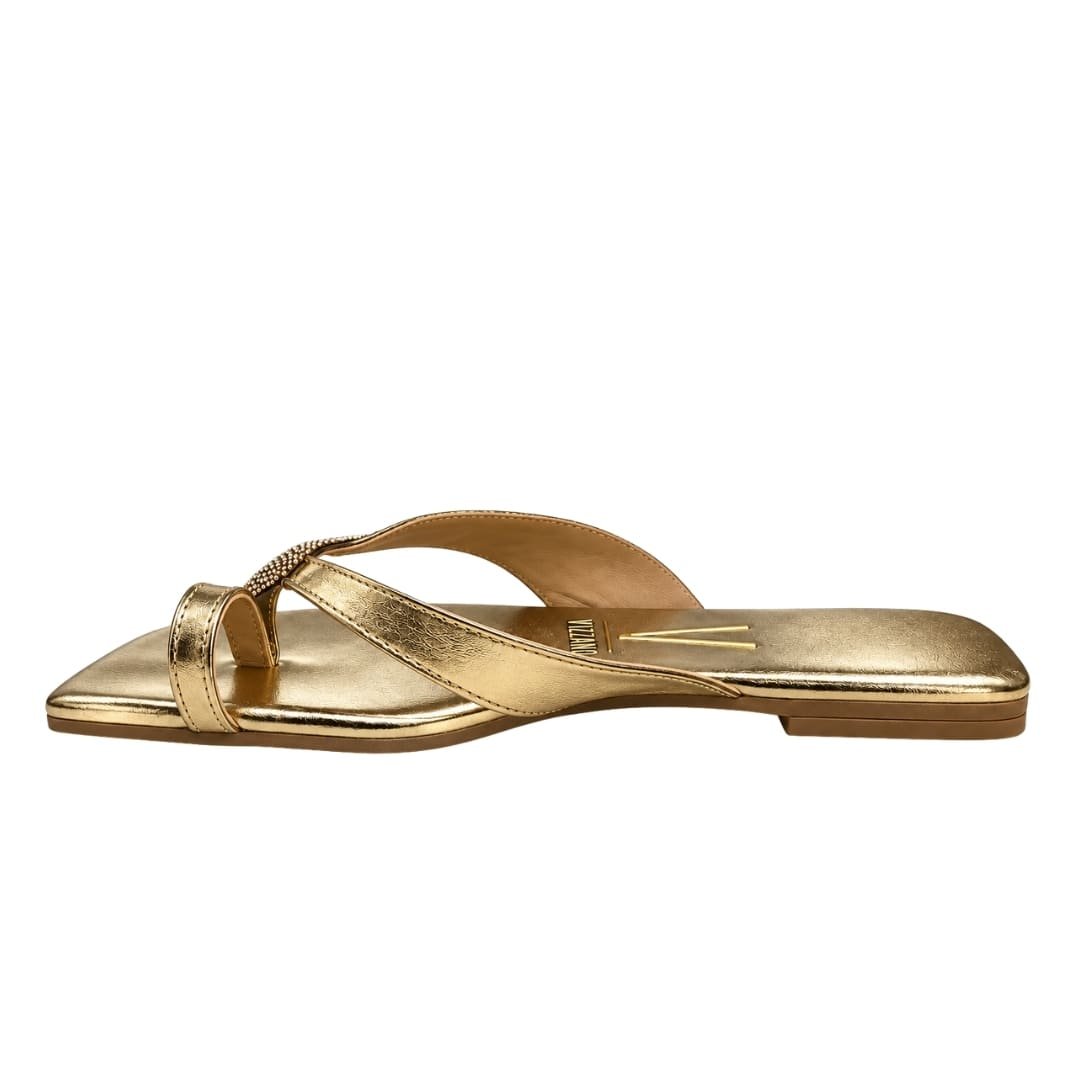 Chinelo Feminino Vizzano 6553.118 Gaspea Dourado 2
