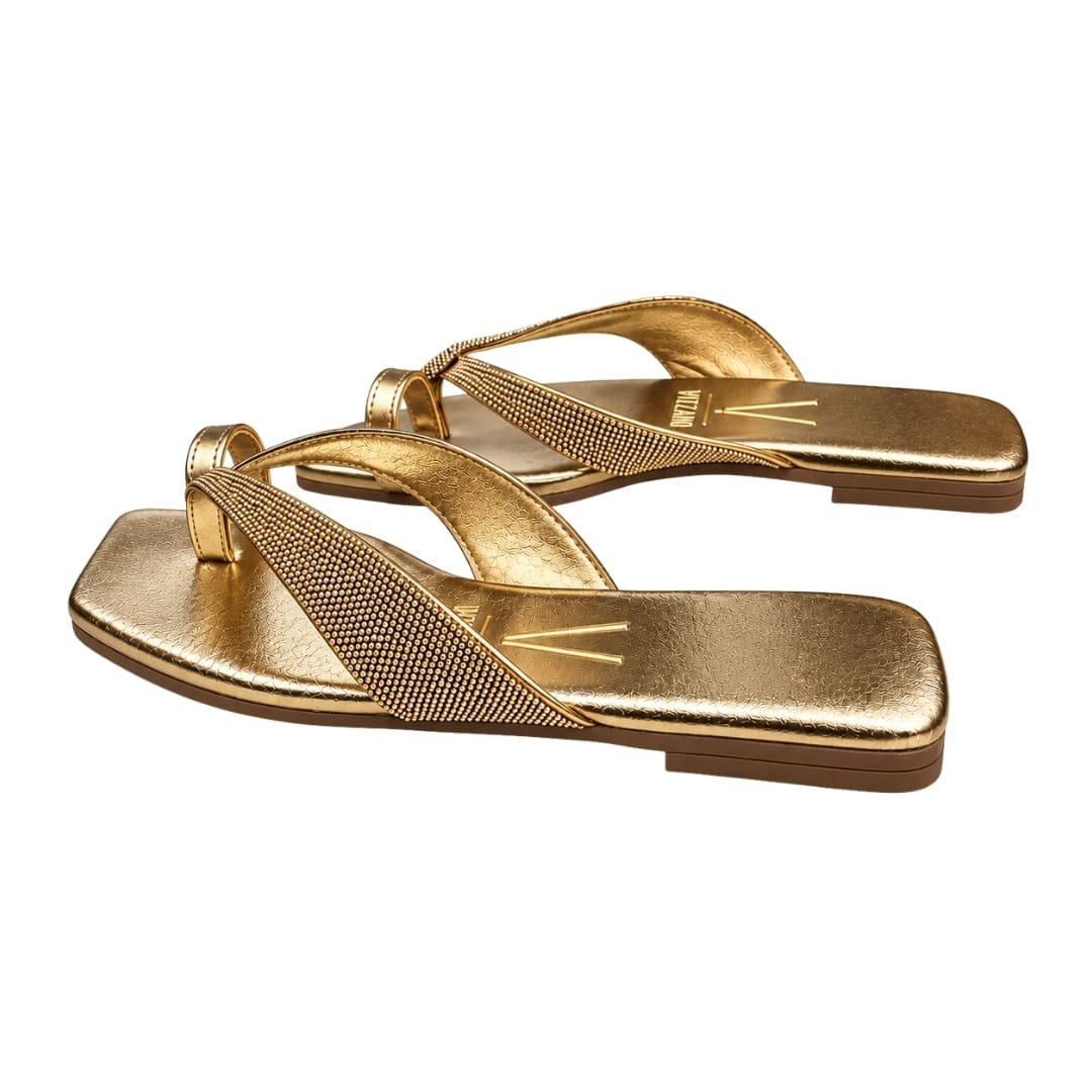 Chinelo Feminino Vizzano 6553.118 Gaspea Dourado 5