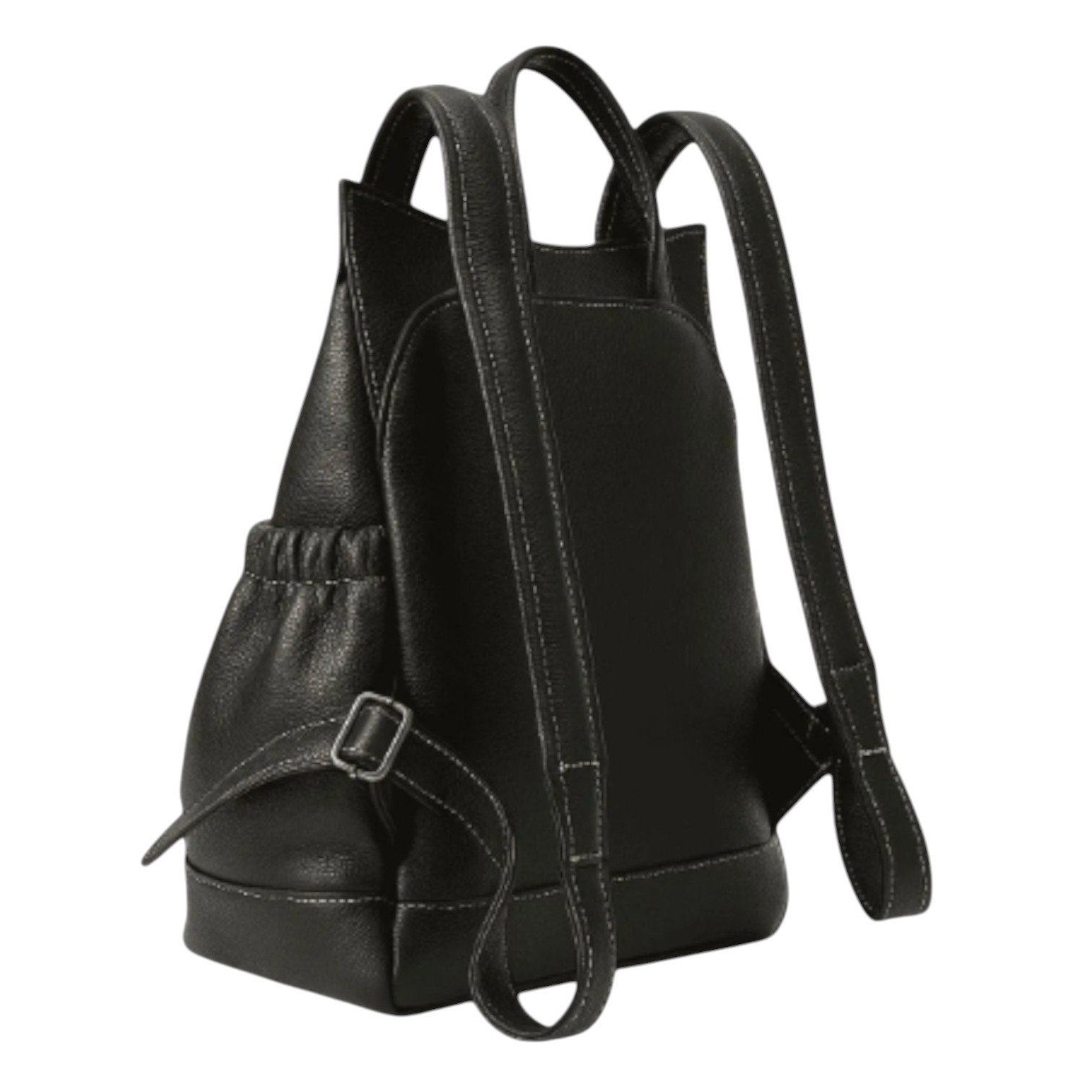 Mochila Feminina de Couro Milano Zup Antifurto Preto 3