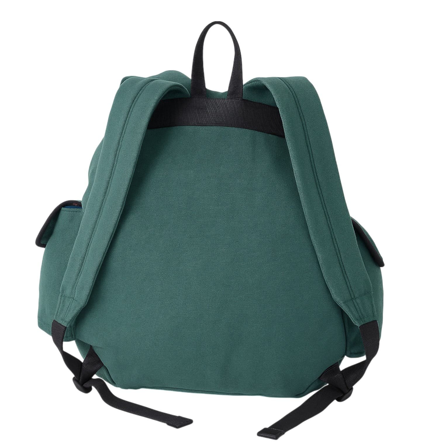 Mochila de Lona de Algodão Casual Zup Bags Verde 3