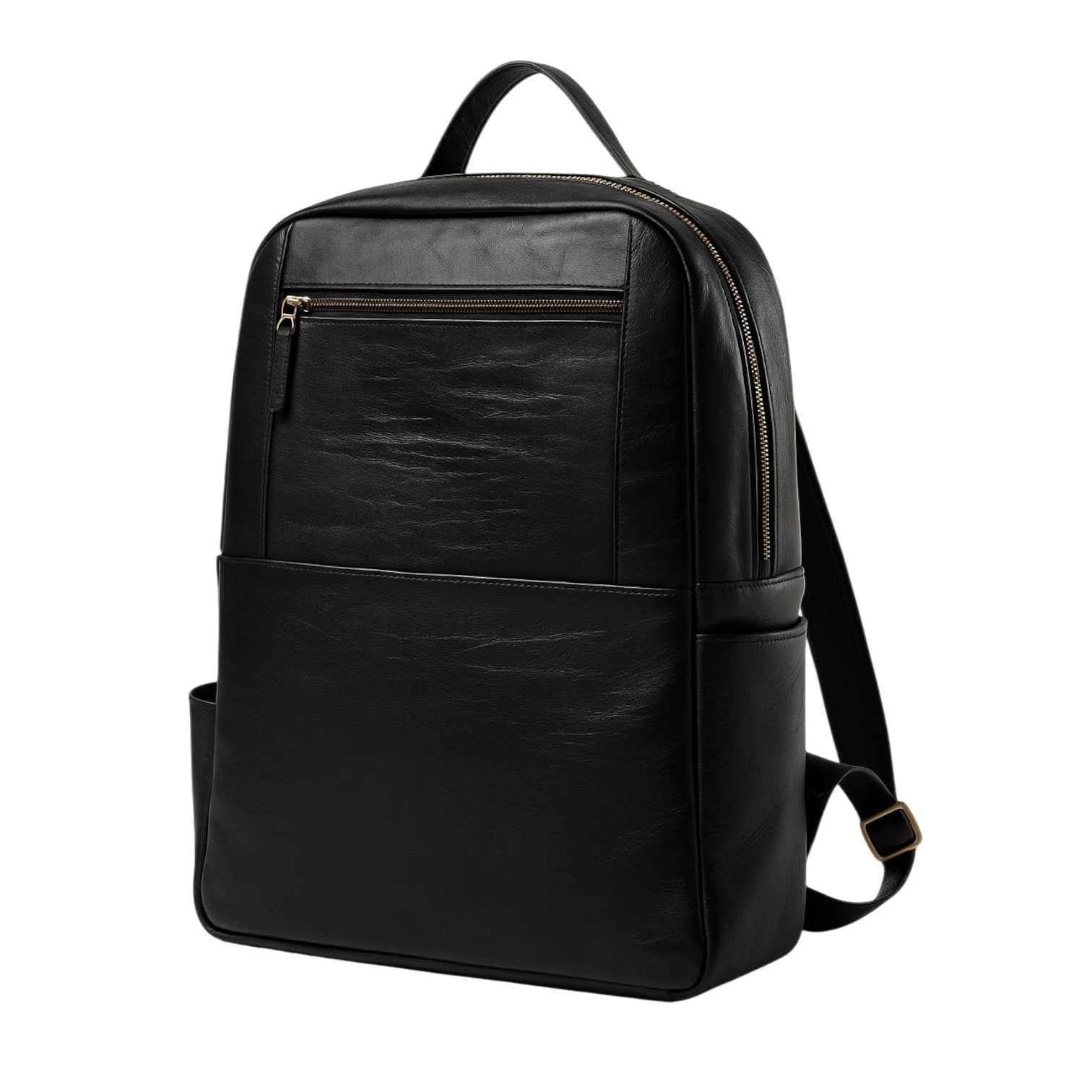 Mochila Unissex de Couro Zup Preto 4