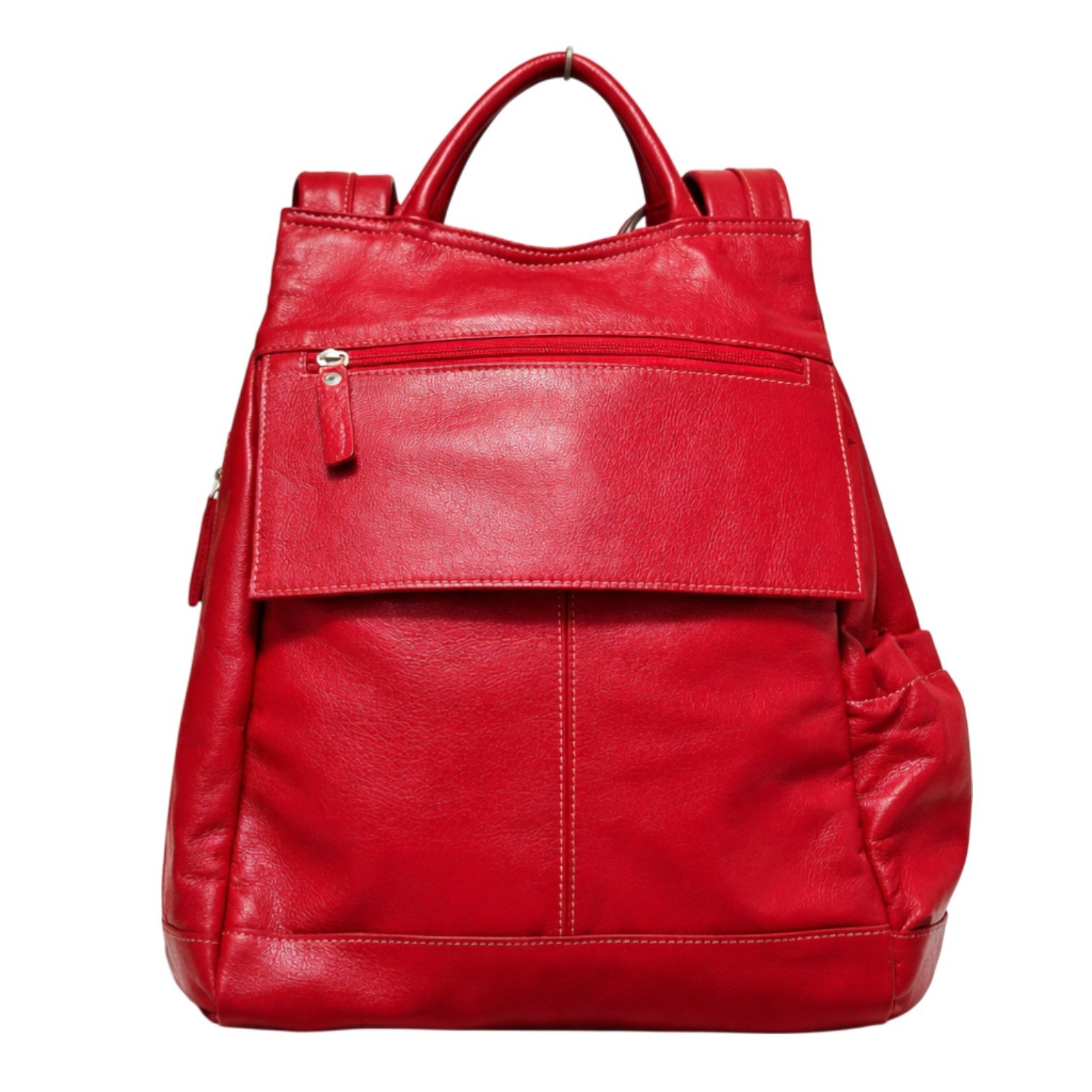 Mochila Feminina Milano Compacta em Couro Zup