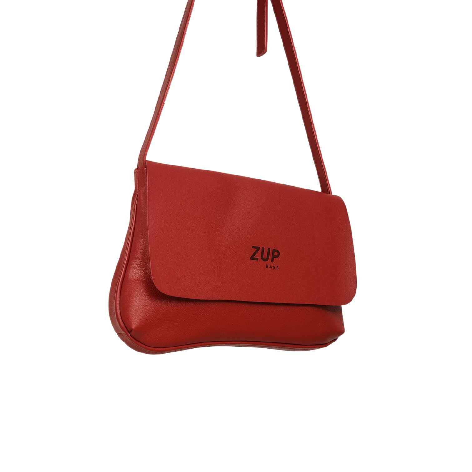 Bolsa Feminina Soft de Couro Zup Vermelho 2